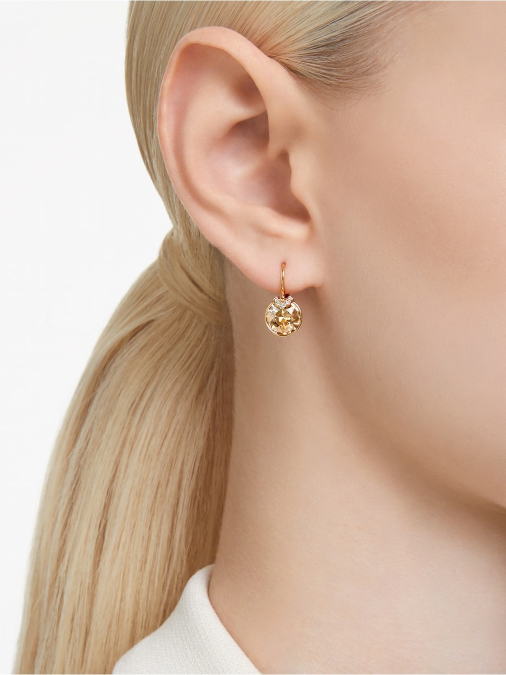 Swarovski Bella V Drop Earrings (NWT)